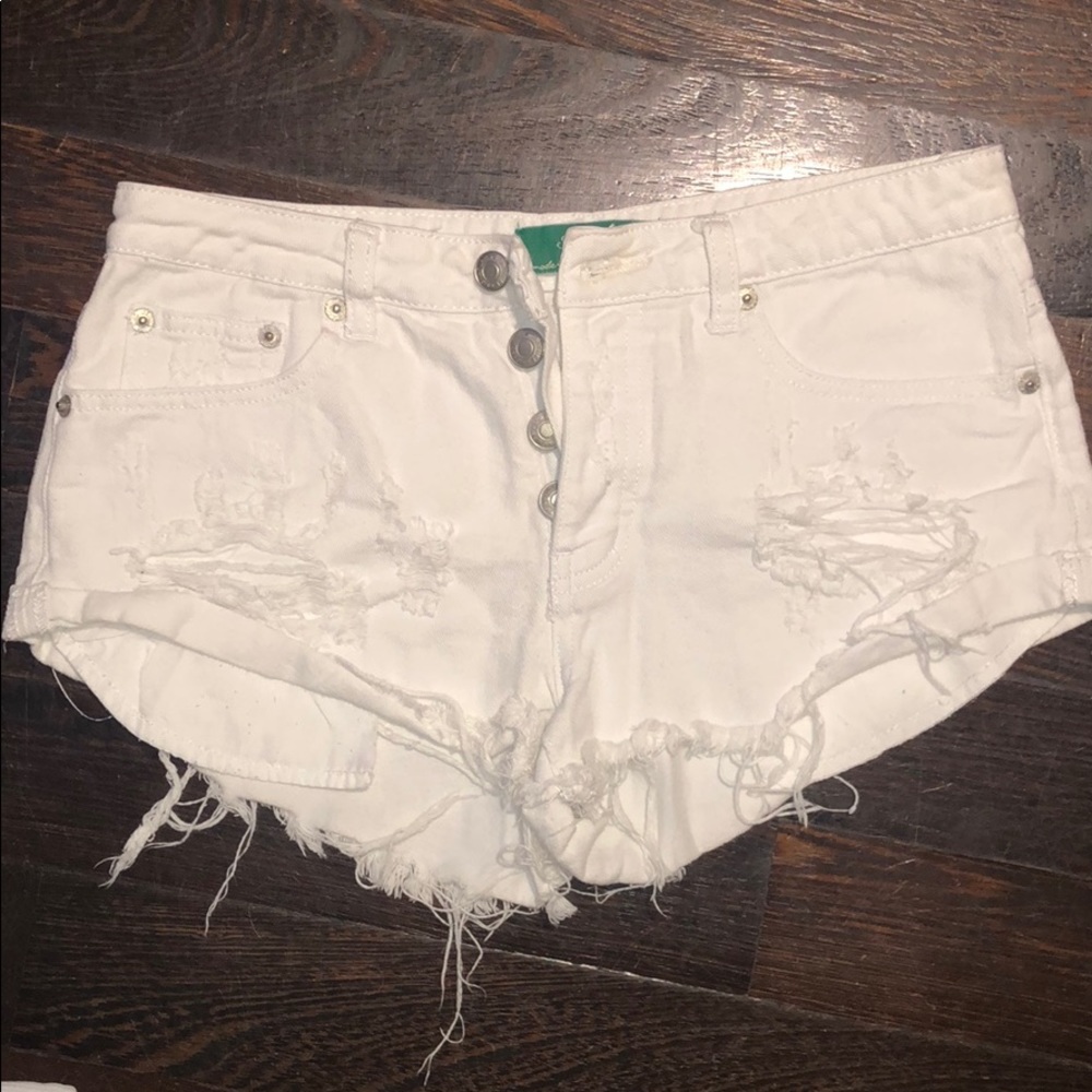 Jean shorts